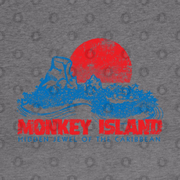 Monkey Island by Geekeria Deluxe